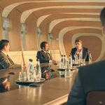 Boardroom meeting in The Fear Index